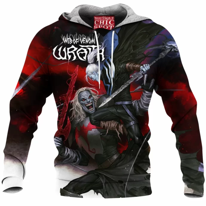 Knull Vs Wraith Fleece Hoodie