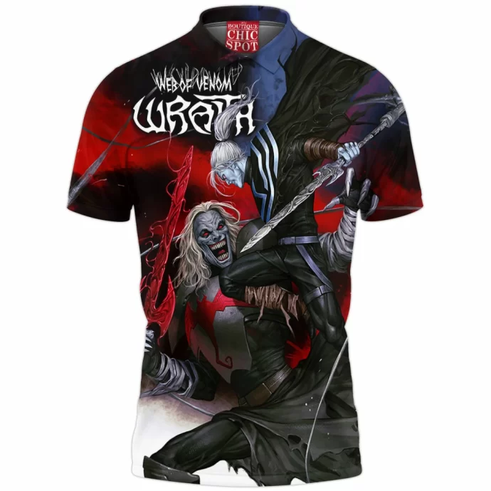 Knull Vs Wraith Polo Shirt