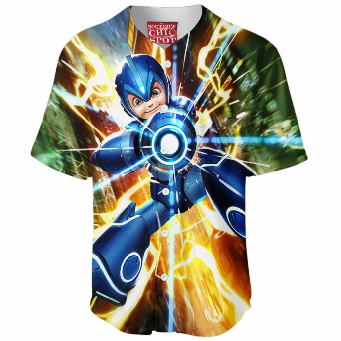 Mega Man Baseball Jersey