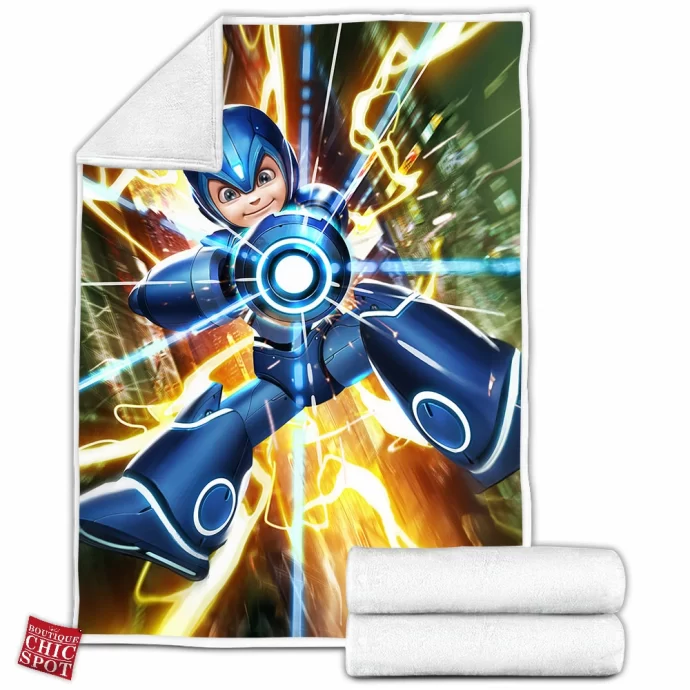 Mega Man Fleece Blanket