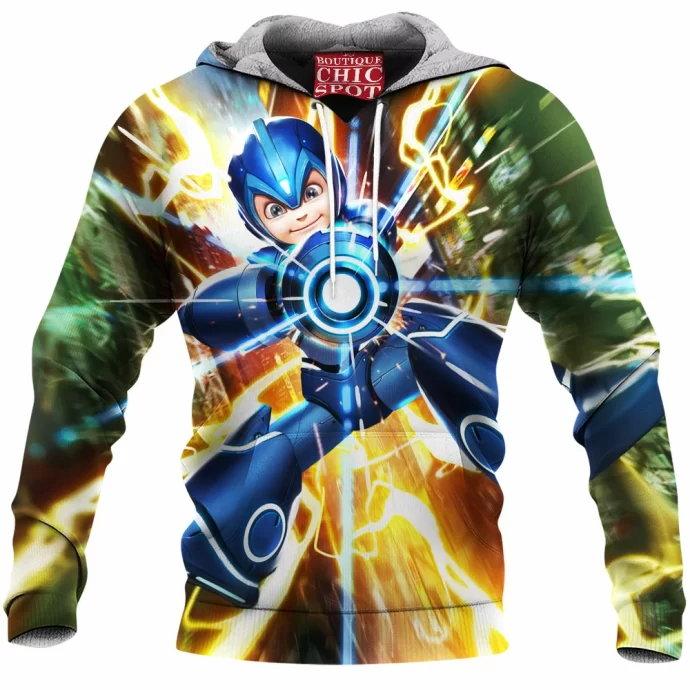 Mega Man Fleece Hoodie