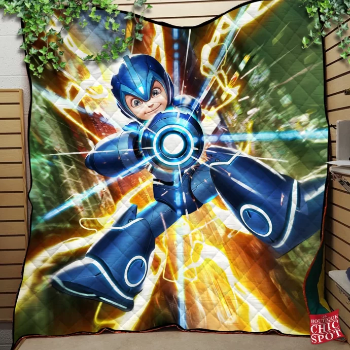 Mega Man Quilt Blanket