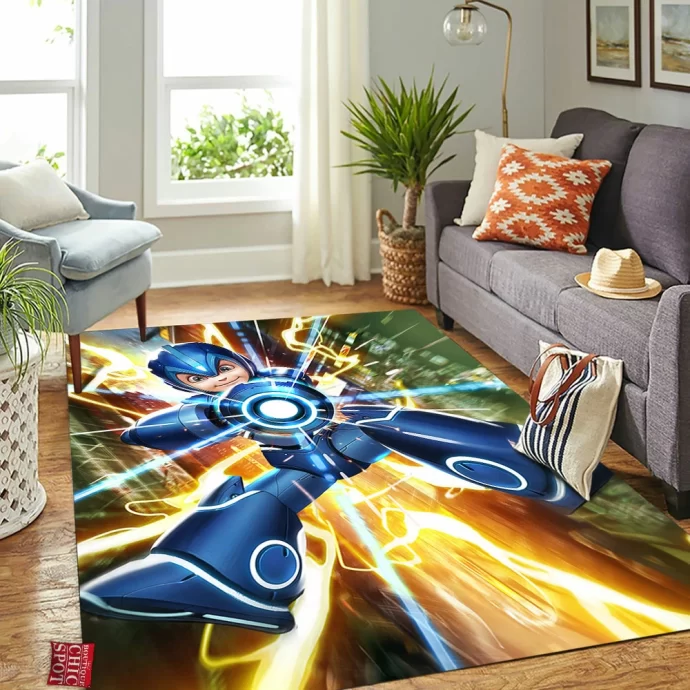 Mega Man Rectangle Rug