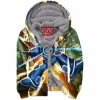 Game Zip-Fleece-Hoodie, Megaman Zip-Fleece-Hoodie
