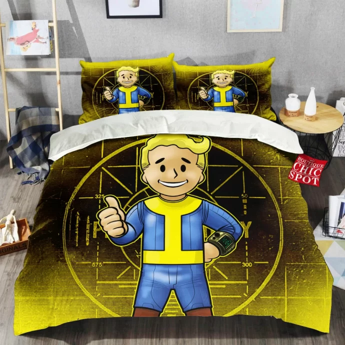 Vault Boy Bedding Set