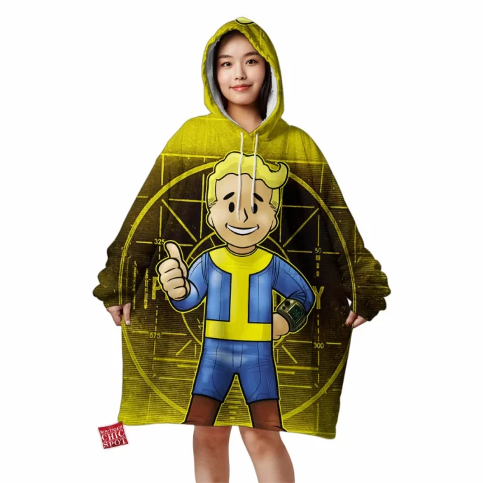 Vault Boy Blanket Hoodie