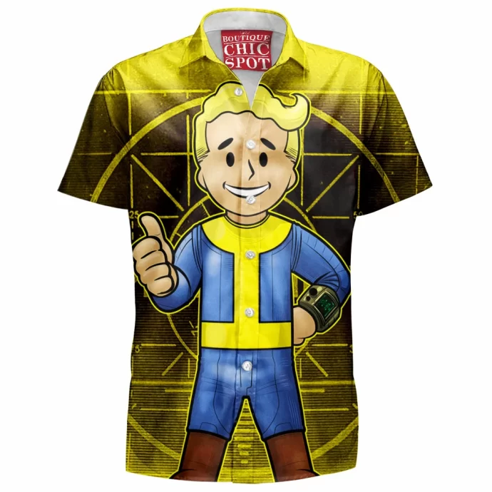 Vault Boy Hawaiian Shirt