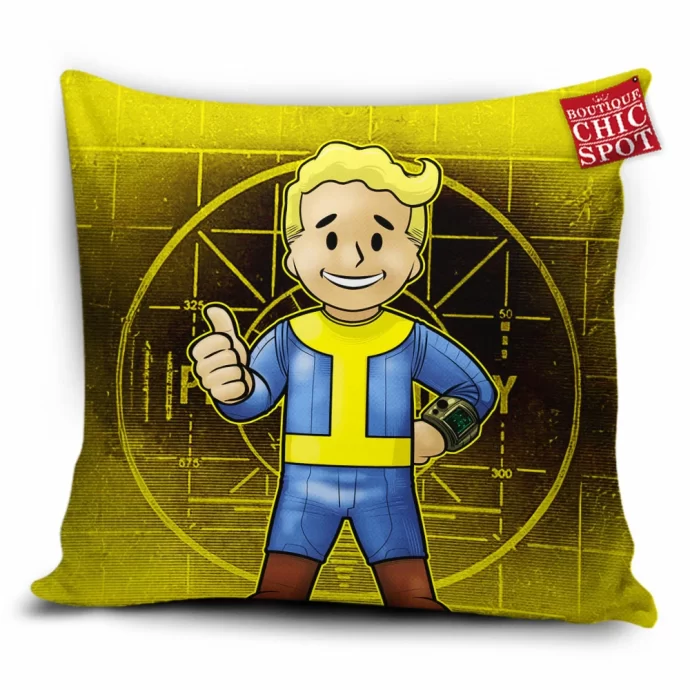 Vault Boy Pillow Cover