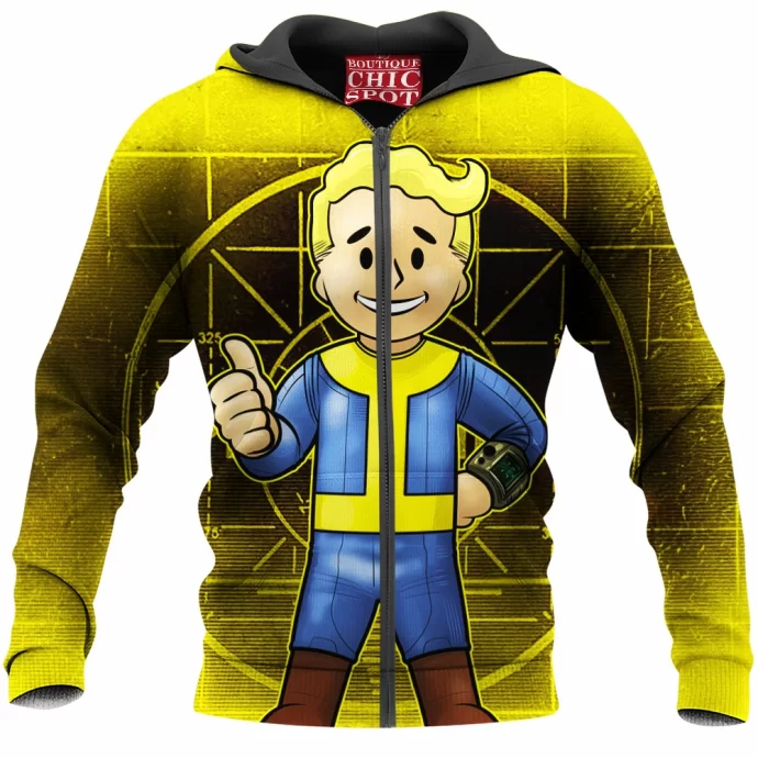 Vault Boy Zip Hoodie