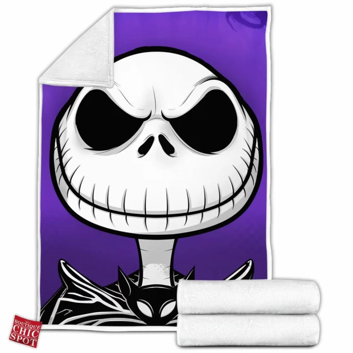 Jack Skellington Fleece Blanket