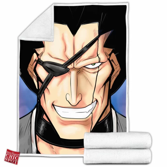 Kenpachi Zaraki Bleach Fleece Blanket