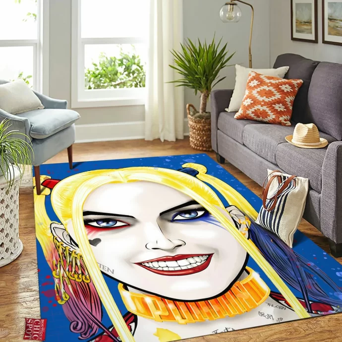 Harley Quinn Rectangle Rug