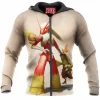 Anime Zip-Hoodie, Blaziken Zip-Hoodie, Combusken Zip-Hoodie, Pokemon Zip-Hoodie, Torchic Zip-Hoodie
