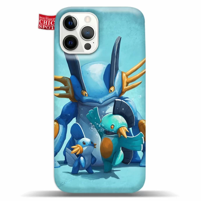 Mudkip Marshtomp And Swampert Phone Case Iphone