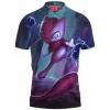 Anime Polo Shirt, Mew Polo Shirt, Pokemon Polo Shirt