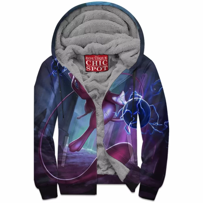 Mew Zip Fleece Hoodie