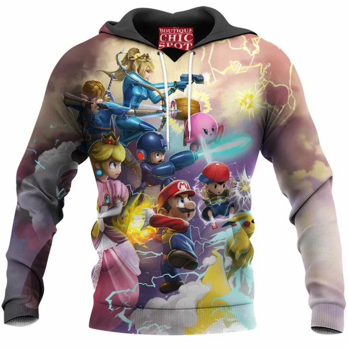 Mario Smash Bros Hoodie