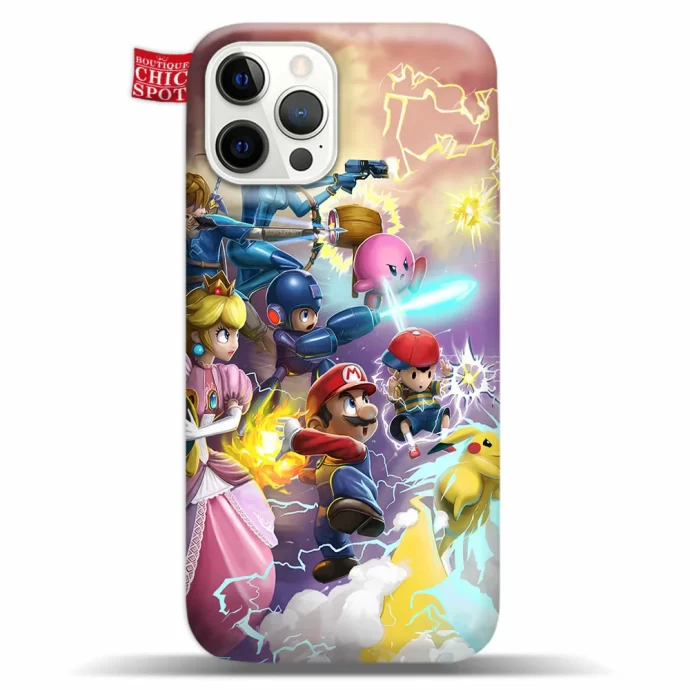 Mario Smash Bros Phone Case Iphone