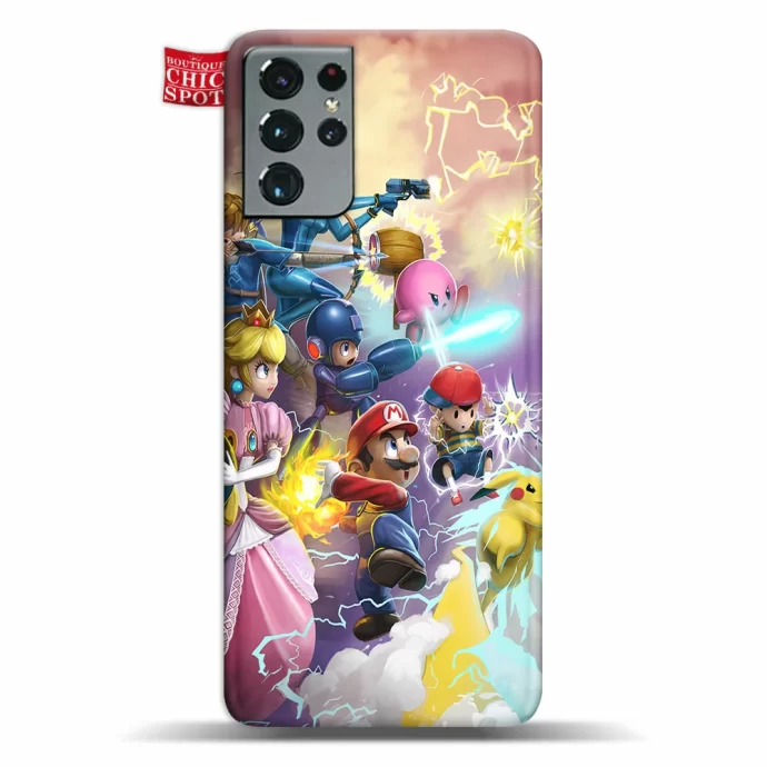 Mario Smash Bros Phone Case Samsung