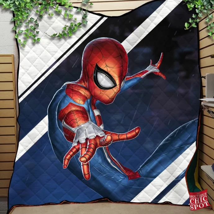 Spider-man Quilt Blanket