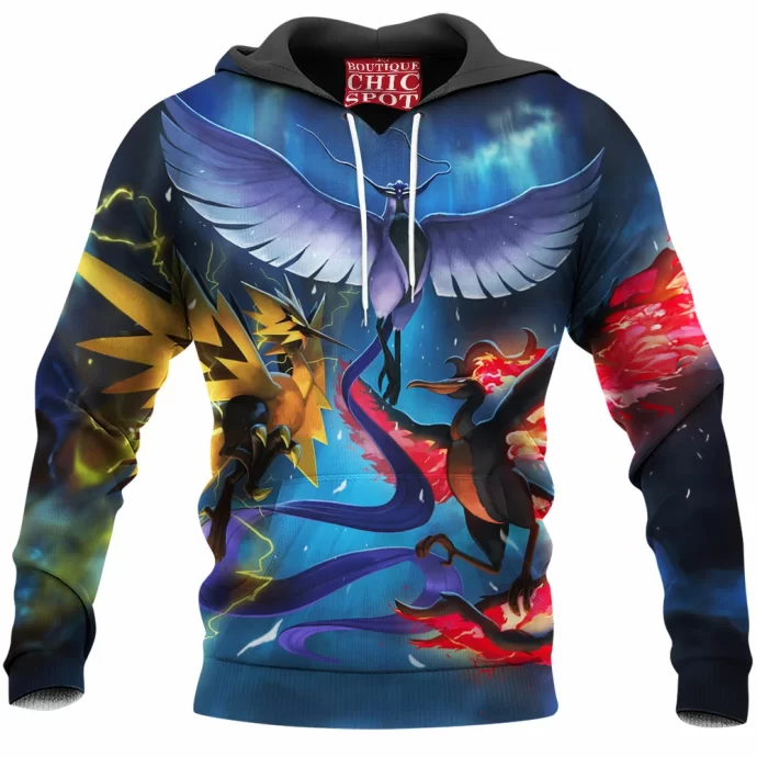 Icuno Zapdos Moltres Hoodie