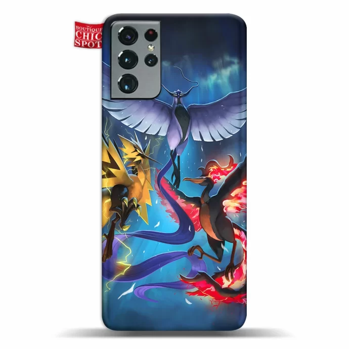 Icuno Zapdos Moltres Phone Case Samsung