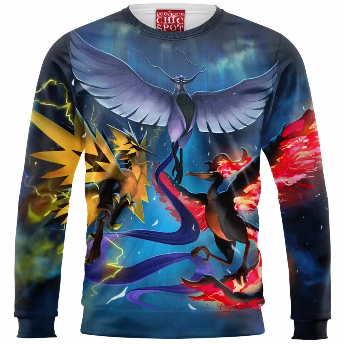 Icuno Zapdos Moltres Sweatshirt