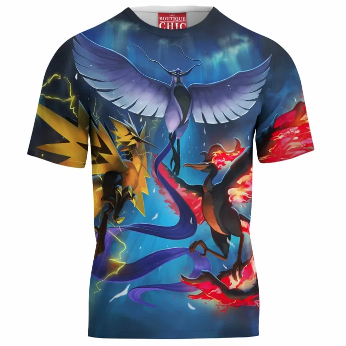 Icuno Zapdos Moltres T-Shirt