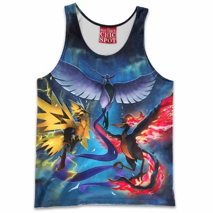 Icuno Zapdos Moltres Tank Top