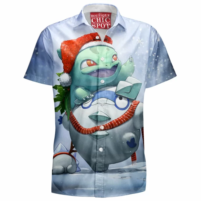 Bulbasaur Christmas Hawaiian Shirt