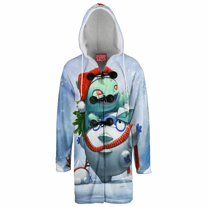 Bulbasaur Christmas Hooded Cloak Coat