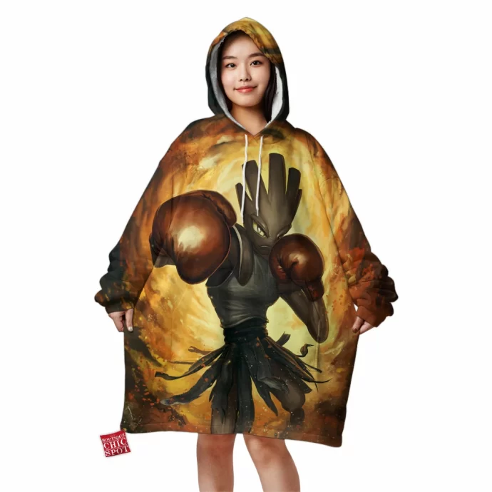 Hitmonchan Blanket Hoodie