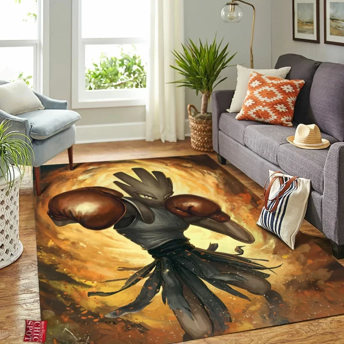 Hitmonchan Rectangle Rug