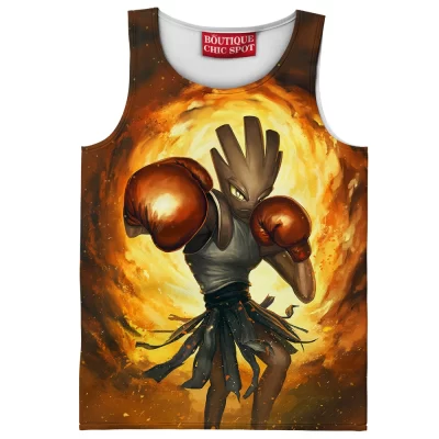 Anime Tank-Top, Hitmonchan Tank-Top, Pokemon Tank-Top
