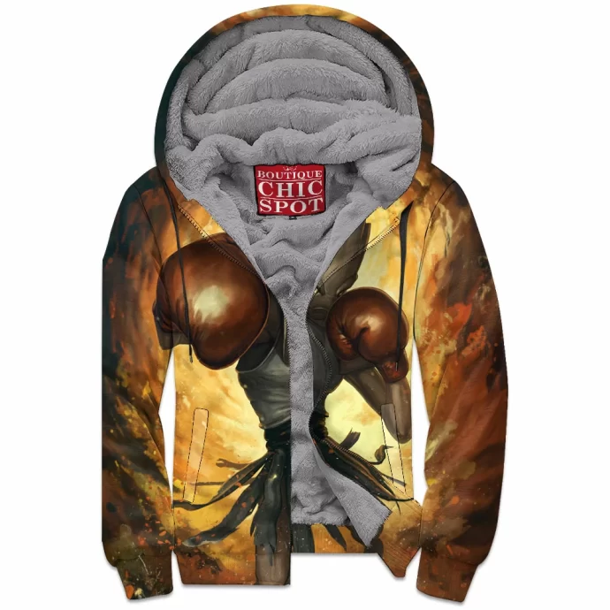 Hitmonchan Zip Fleece Hoodie