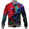 Comic Baseball-Jacket, Spider-man Baseball-Jacket