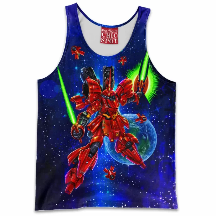 Msn-04 Sazabi The Gundam Tank Top