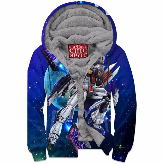 N HUY Boutique 2647 Zip Fleece Hoodie