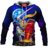 Anime Fleece-Hoodie, Gundam Fleece-Hoodie