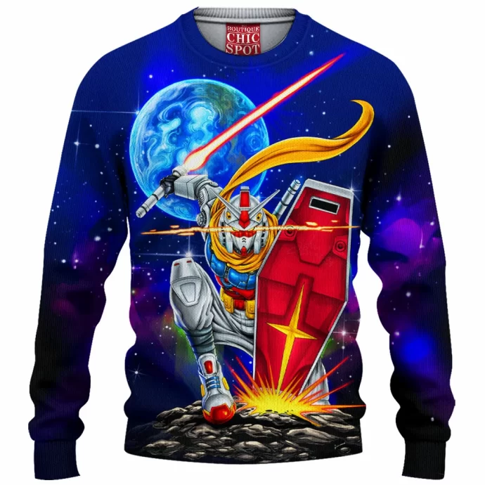 Rx-zeromaru The Gundam Knitted Sweater