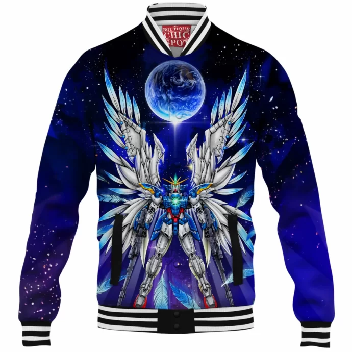 Wing Gundam Zero Baseball Jacket