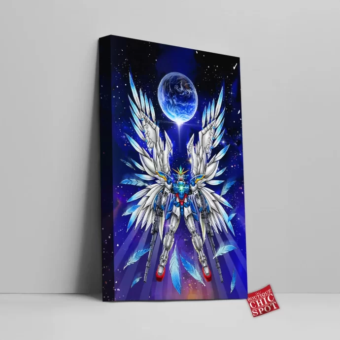 Wing Gundam Zero Canvas Wall Art