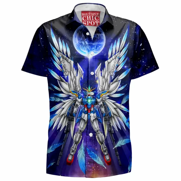 Wing Gundam Zero Hawaiian Shirt