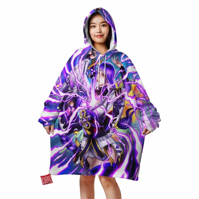 Raiden Shogun Blanket Hoodie