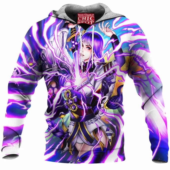 Raiden Shogun Fleece Hoodie