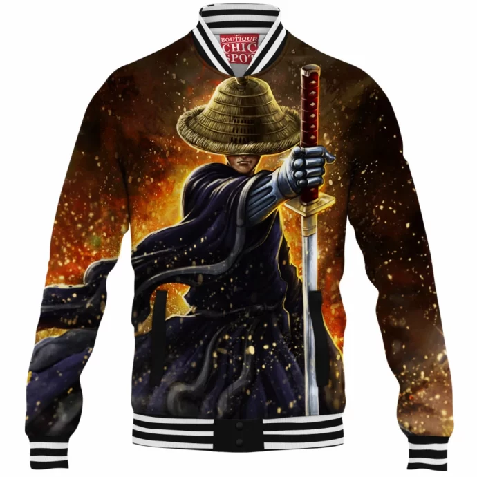 Straw Hat Samurai Baseball Jacket