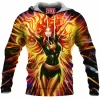 Comic Fleece-Hoodie, Phoenix Fleece-Hoodie, X-men Fleece-Hoodie