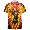 Comic Hawaiian-Shirt, Phoenix Hawaiian-Shirt, X-men Hawaiian-Shirt