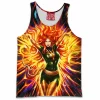 Comic Tank-Top, Phoenix Tank-Top, X-men Tank-Top