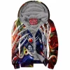 Comic Zip-Fleece-Hoodie, Warblade Zip-Fleece-Hoodie, Wildcat Zip-Fleece-Hoodie